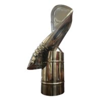 Cos Fum (Cocos) Palarie Rotativa din inox, 120 mm