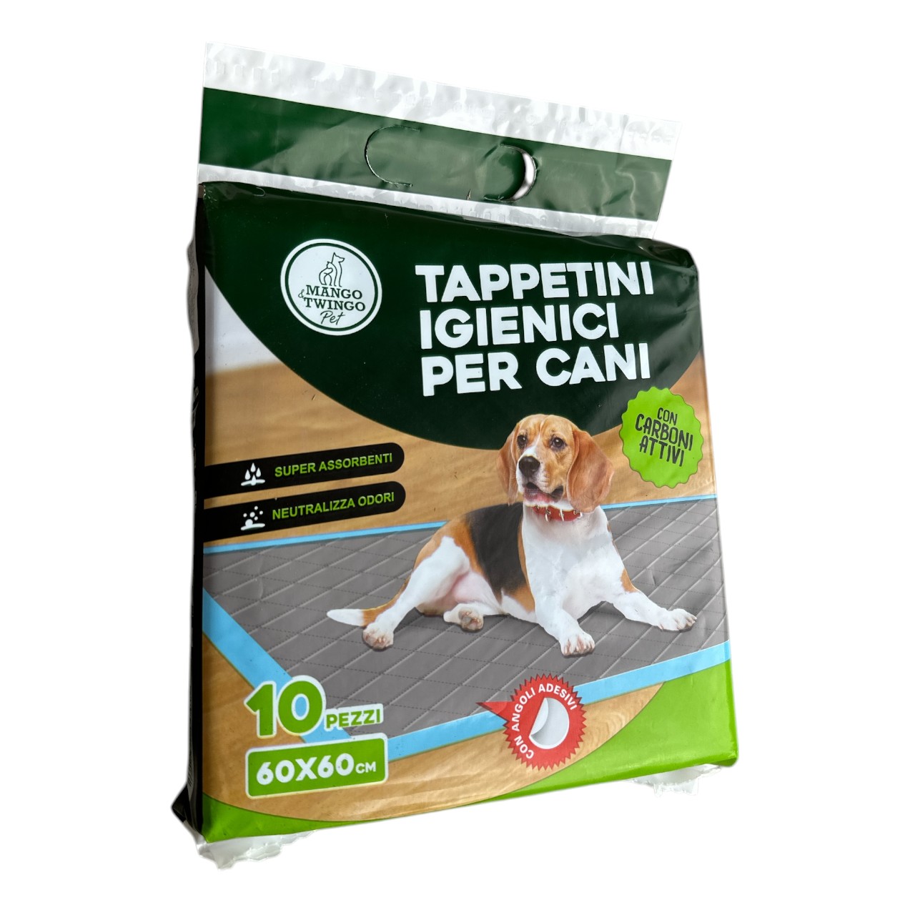 Covorase absorbante cu carbon pentru animale 60 x 60, 10 bucati - imagine 2