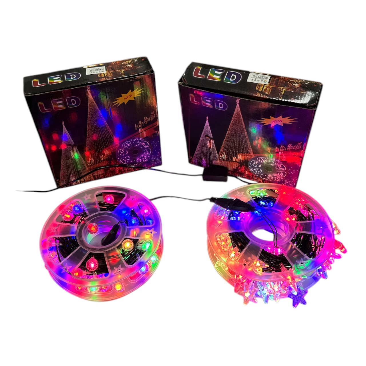 Instalatie Brad de Craciun cu Stelute, 9.5 M (metri) interconectabila - imagine 3