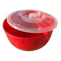 Castron (BOL) plastic cu capac 2.5 litri