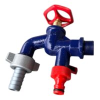 Robinet (Cismea) dublu serviciu 3/4 din Fonta cu 3 cai