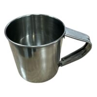 Cana inox cu toarta, 300 ml