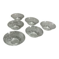 Castroane (Boluri) din Sticla Transparenta 500 ml, 6 bucati