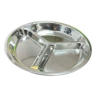 Farfurie inox (Compartimentata) 19 cm