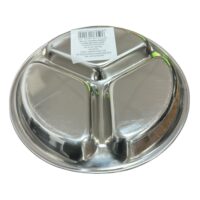 Farfurie inox (Compartimentata) 19 cm