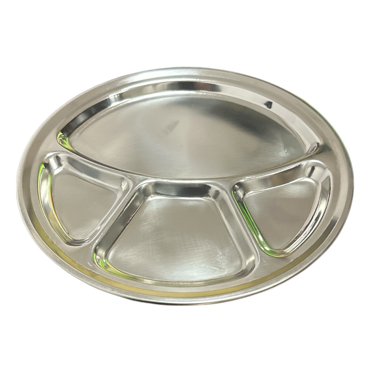 Farfurie inox (Compartimentata) 22.5 cm