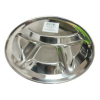 Farfurie inox (Compartimentata) 27 cm