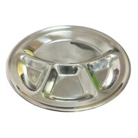 Farfurie inox (Compartimentata) 27 cm