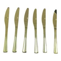 Cutite de Masa (Aurii) din Otel, 6 bucati