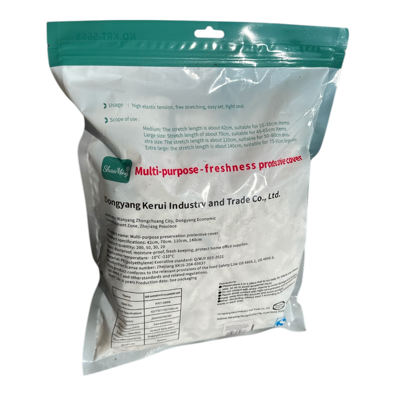 Folii Alimentare cu Elastic, 200 bucati - imagine 2