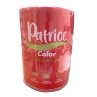 Patrice Prosop bucatarie hartie ROSU, 2 straturi