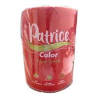 Patrice Prosop bucatarie hartie ROSU, 2 straturi
