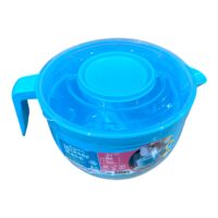 Bol mixer cu capac din plastic 3L (Albastru)