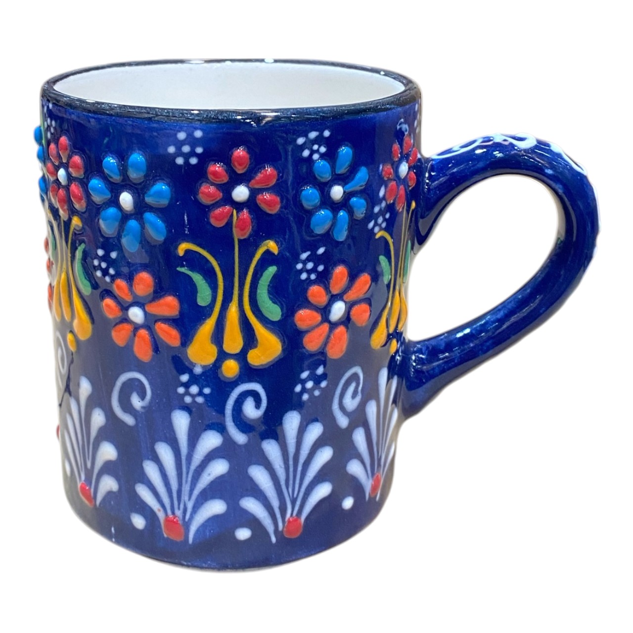 Cana ceramica mare, pictata manual 300 ml - imagine 5