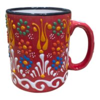 Cana ceramica mare, pictata manual 300 ml