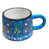 Cana ceramica mica, pictat manual 200 ml