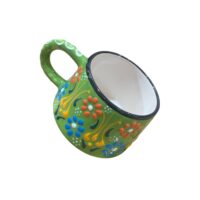 Cana ceramica mica, pictat manual 200 ml
