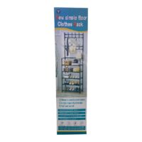 Cuier metalic haine, cu suport pantofi 80x171 cm