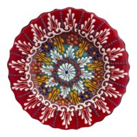 Farfurie ceramica, pictat manual 18cm