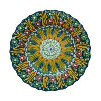 Farfurie ceramica, pictat manual 18cm