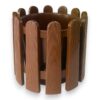 Ghiveci plastic pentru flori, model gard 29,5 cm (Maro) NR 4