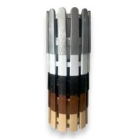 Ghiveci plastic pentru flori, model gard 29,5 cm (Crem) NR 4