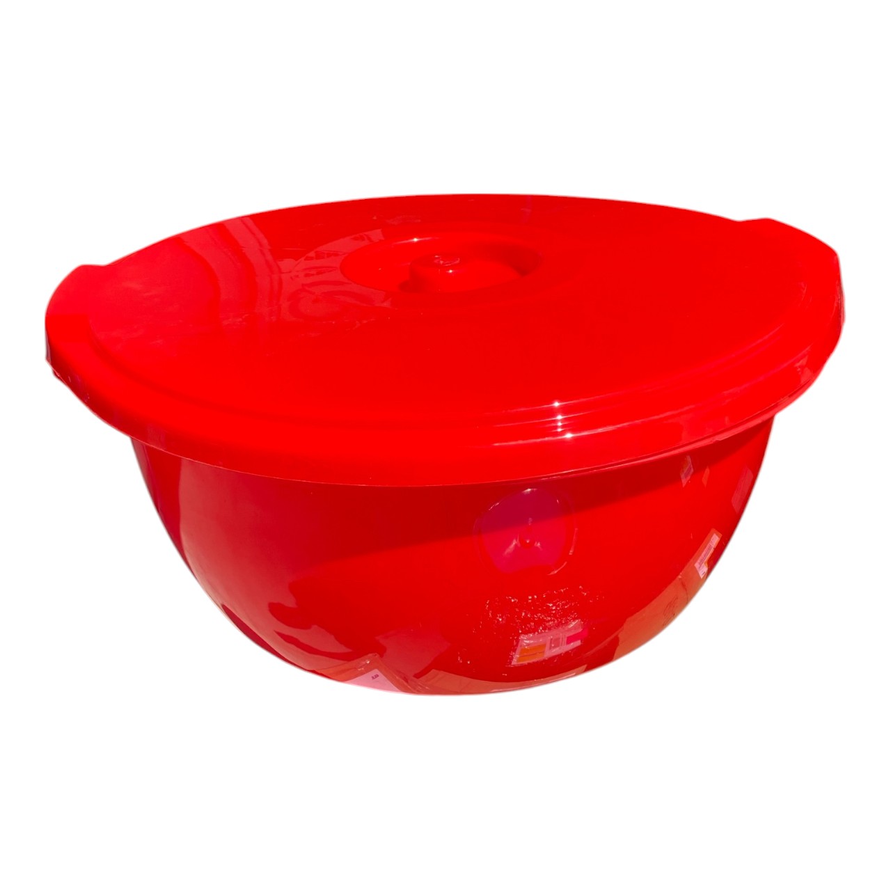 Lighean plastic 20 L cu capac si manere - imagine 2