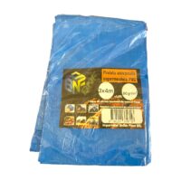 Prelata PVC universala, impermeabila (Albastra) 3x4m 90gr/m2