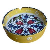 Scrumiera ceramica , pictata manual 11 cm