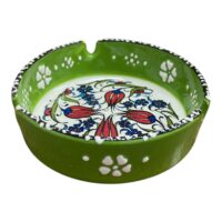 Scrumiera ceramica , pictata manual 11 cm