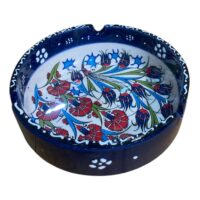 Scrumiera ceramica , pictata manual 11 cm