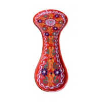 Suport lingura ceramica, pictat manual 25 cm