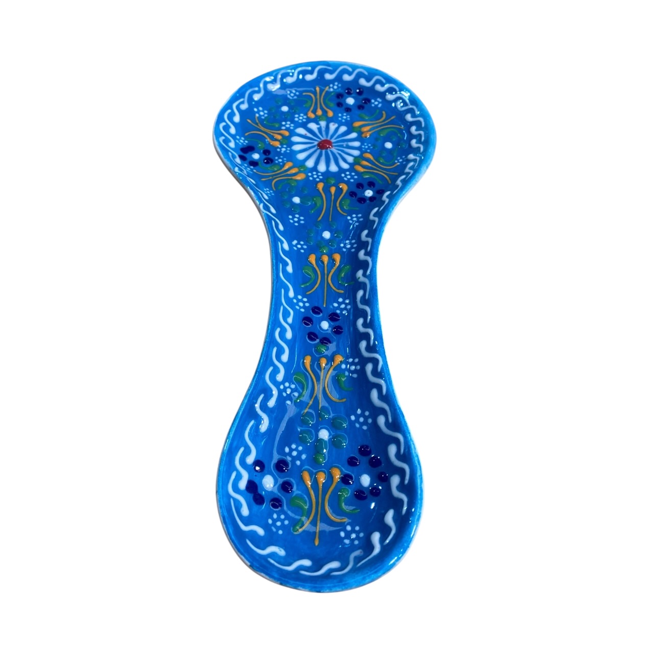 Suport lingura ceramica, pictat manual 25 cm - imagine 7