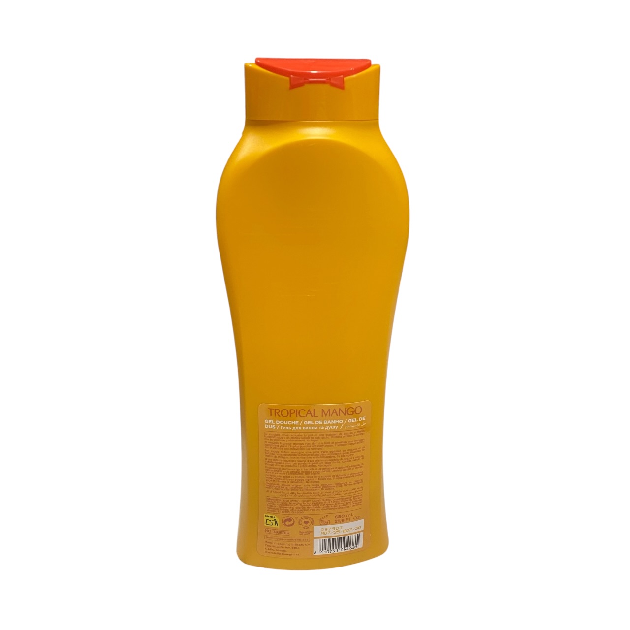 Tulipan Negro, Gel dus Tropical Mango 650 ml - imagine 2