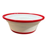 Lighean plastic cu chenar si model, (NR 1) 2 litri