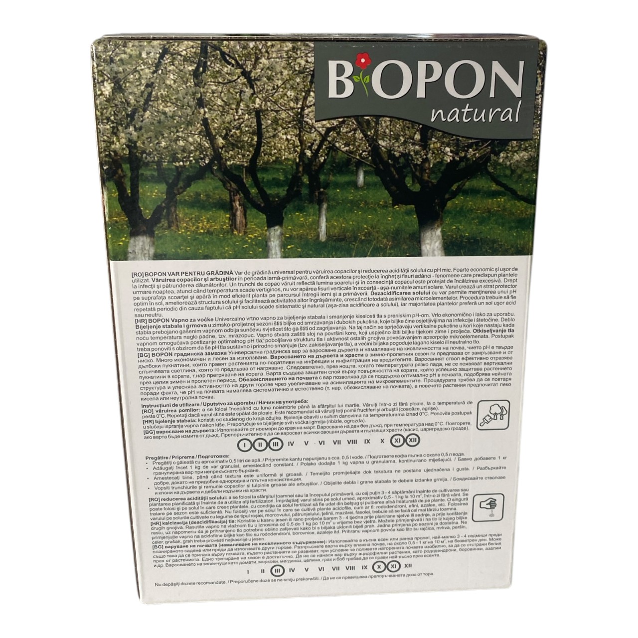 Biopon var praf universal pentru gradina , 1 kg - imagine 2