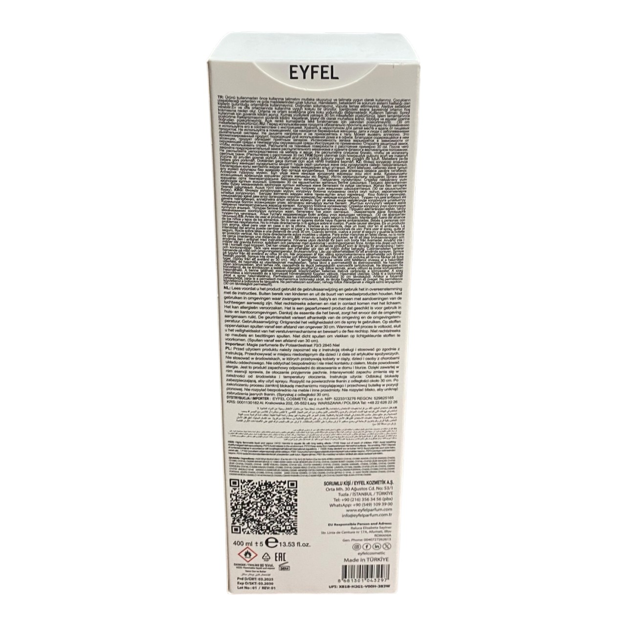 Eyfel Ocean, Spray de camera 400 ml - imagine 2