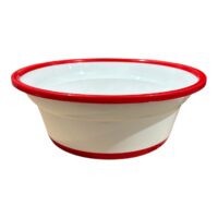 Lighean plastic cu chenar si model, (NR 3) 5 litri
