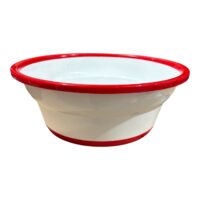 Lighean plastic cu chenar si model, (NR 4) 10,3 litri