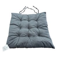 Perna pentru scaun, textil (Antracit) 40×40 cm