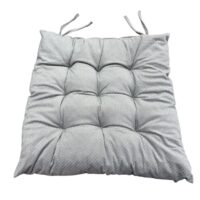 Perna pentru scaun, textil (Gri) 40×40 cm