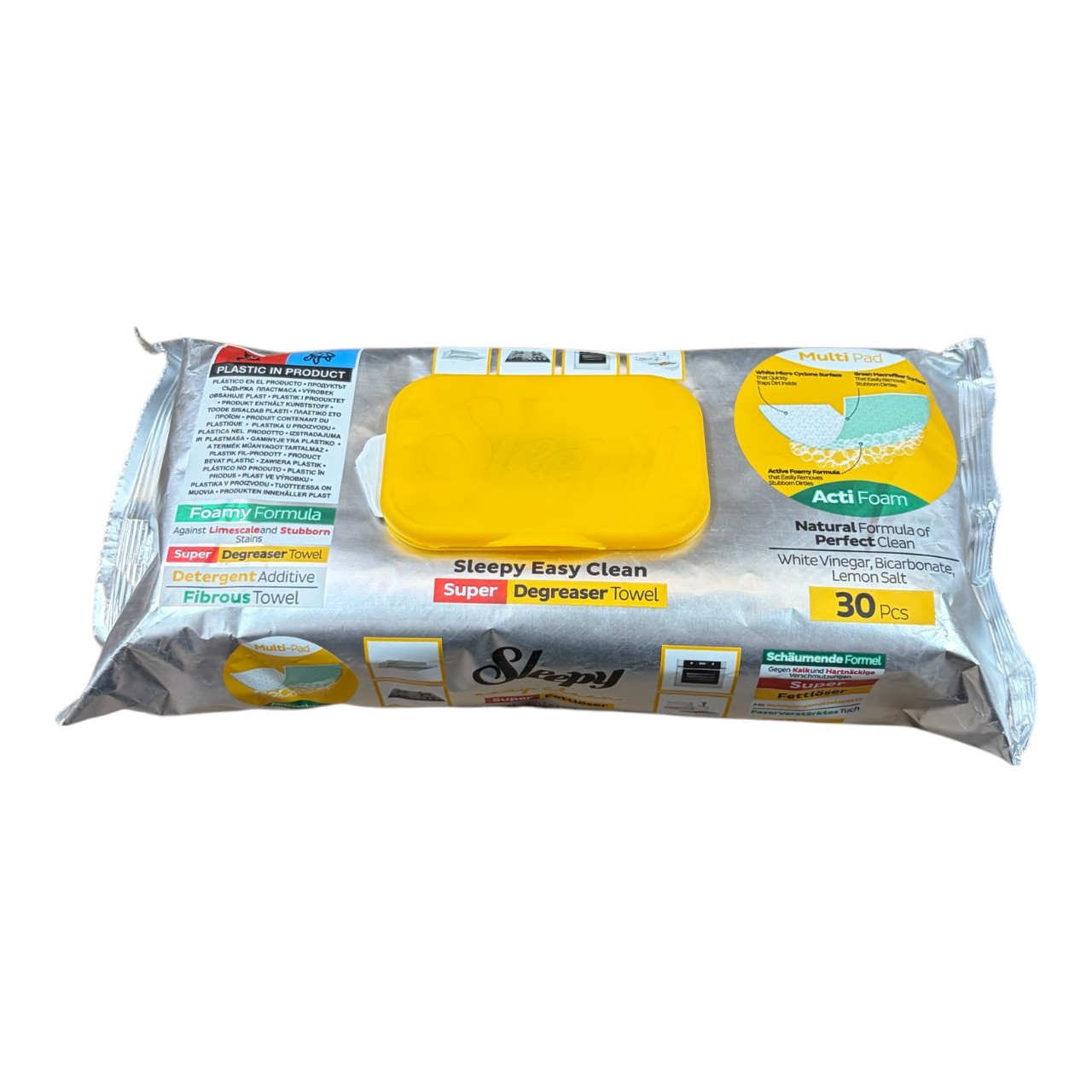 Sleepy Servetele umede (Prosop) Degresant , 30 bucati