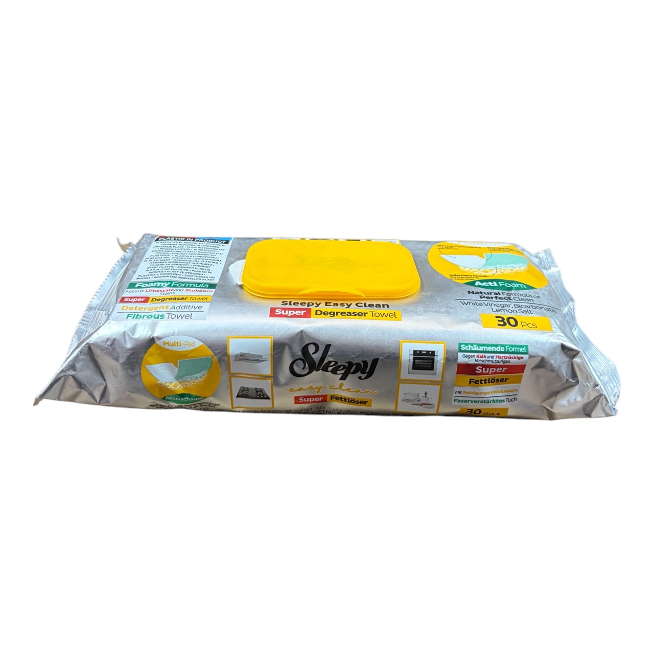 Sleepy Servetele umede (Prosop) Degresant , 30 bucati - imagine 2