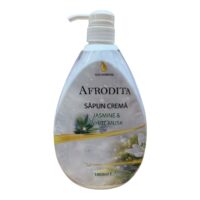 Afrodita Sapun lichid crema (Jasmine & White Musk), 1000 ml