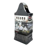 Brio Razatoare hexagonala metalica cu maner multi 9" (6 fete)