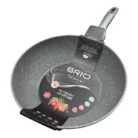 Brio Stone Tigaie wok forjata, 28 cm