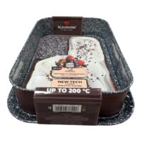 Cerastone Forma dreptunghiulara prajituri pentru copt cu baza detasabila, ( 39x27x8 cm )