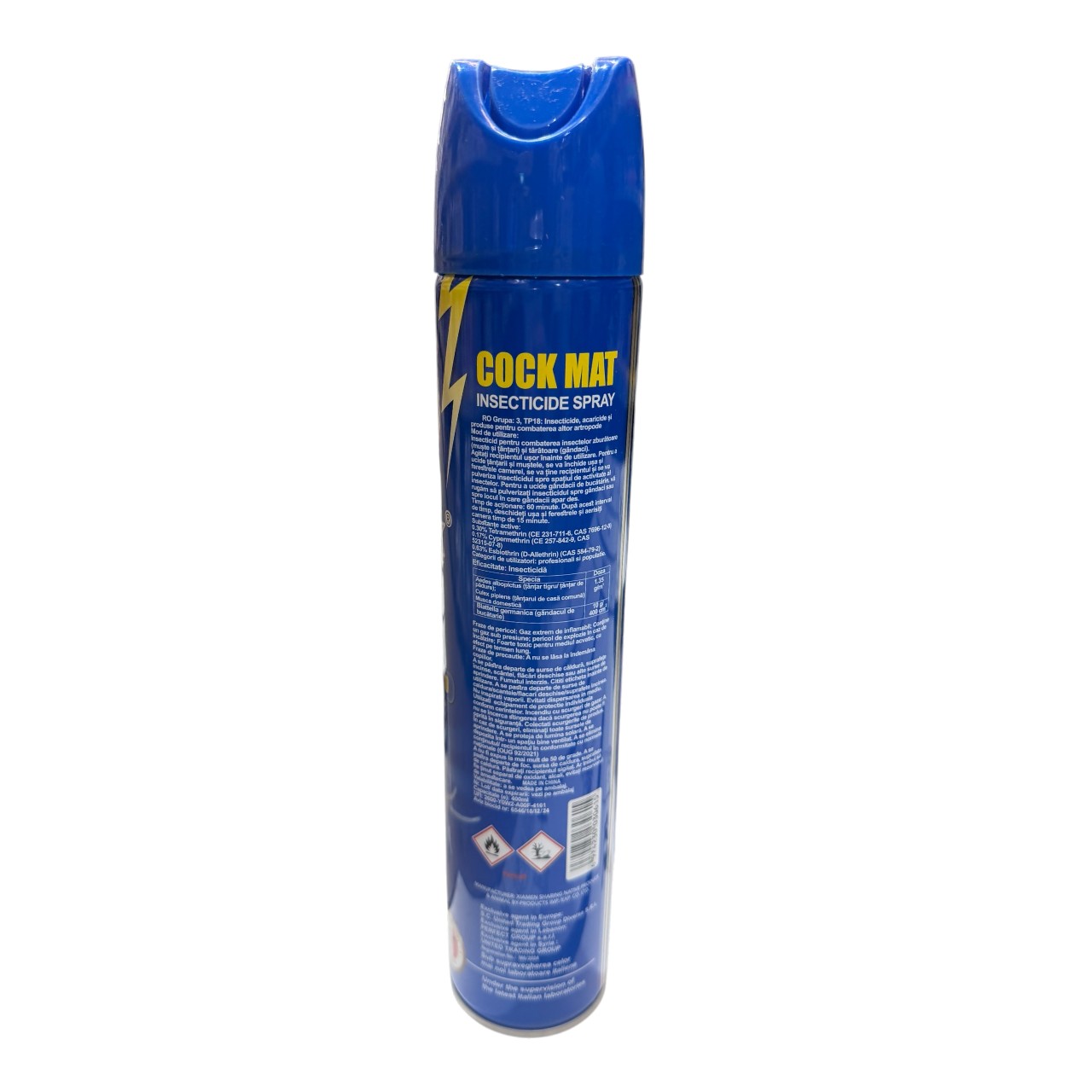 Cock Mat Insecticid Spray universal, 400 ml - imagine 2