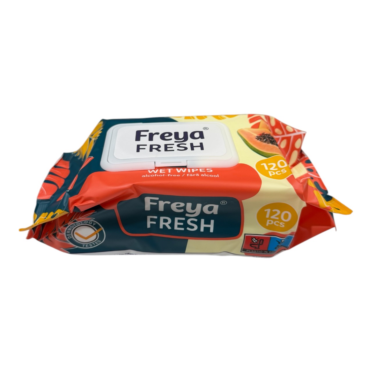 Freya Fresh Servetele umede Papaya, 120 bucati