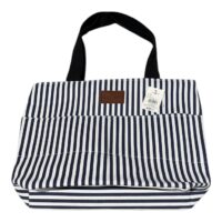 Geanta Plaja Textil cu model si fermoar, 41x34x12 cm